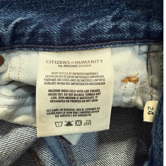 Citizens of Humanity Liya Premium Vintage High Rise Classic Fade Out Jeans sz 24 - Picture 3 of 12